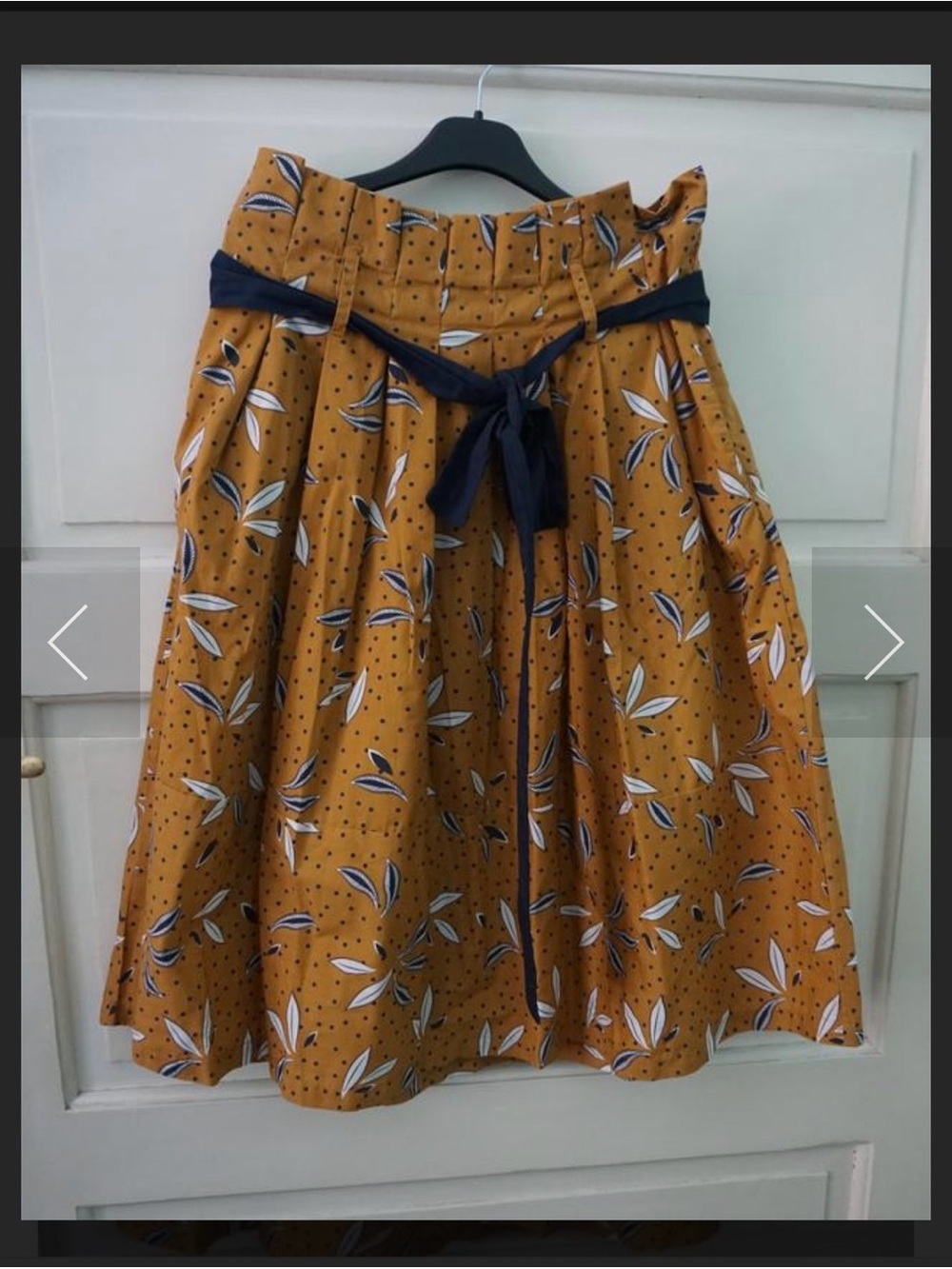 Women’s a line cotton skirt